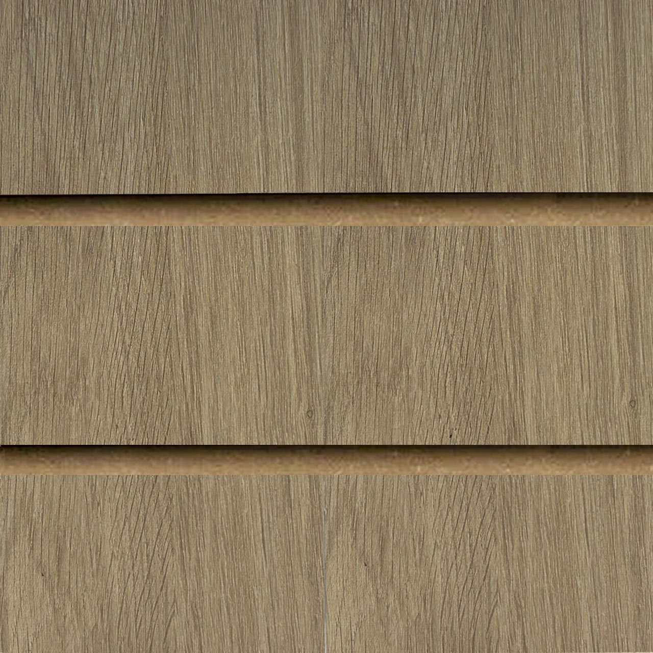 Aurora Oak Slatwall Panel - 100mm Centres - 18mm MDF