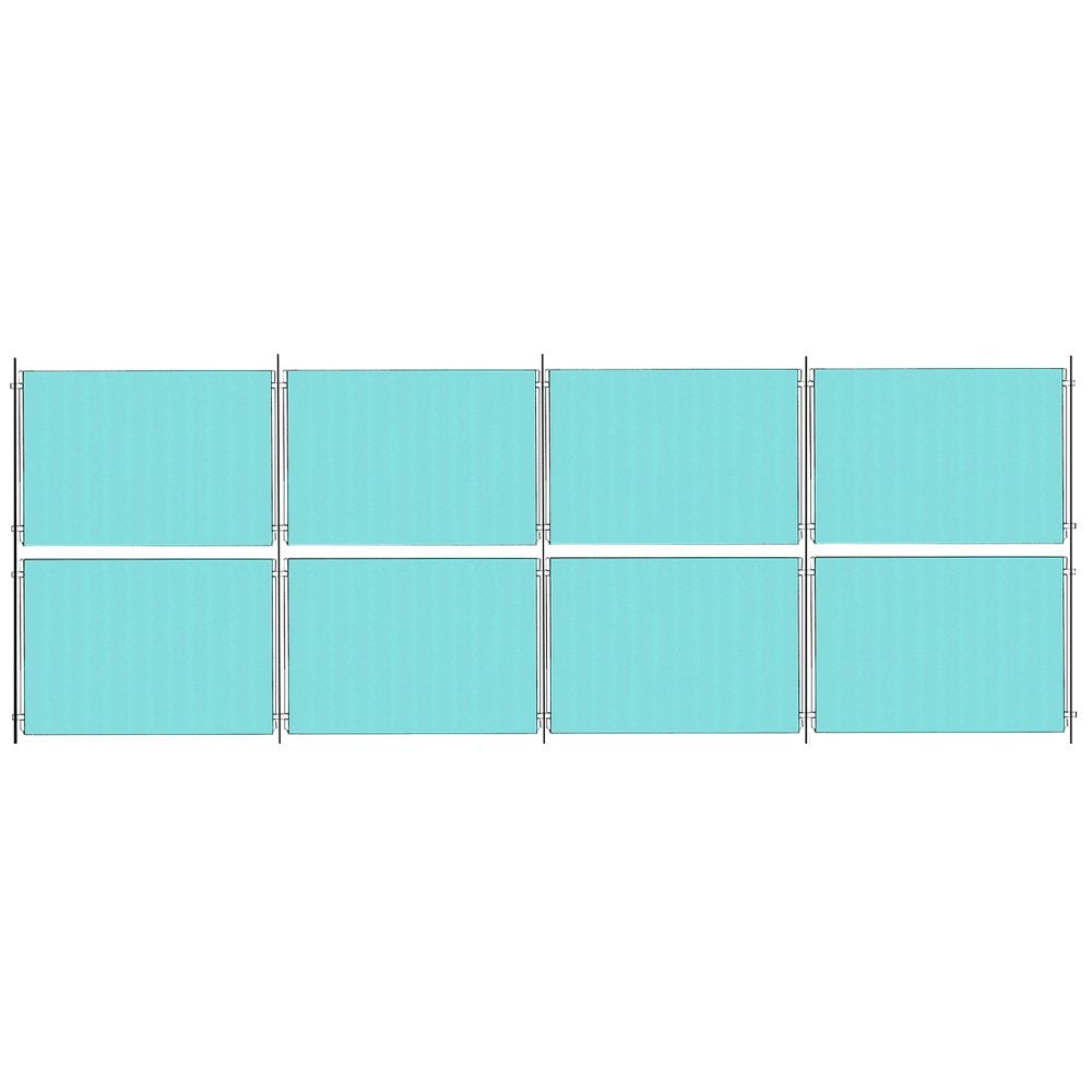 Satin Ceiling-to-Floor Cable Display Kit - A2 Landscape