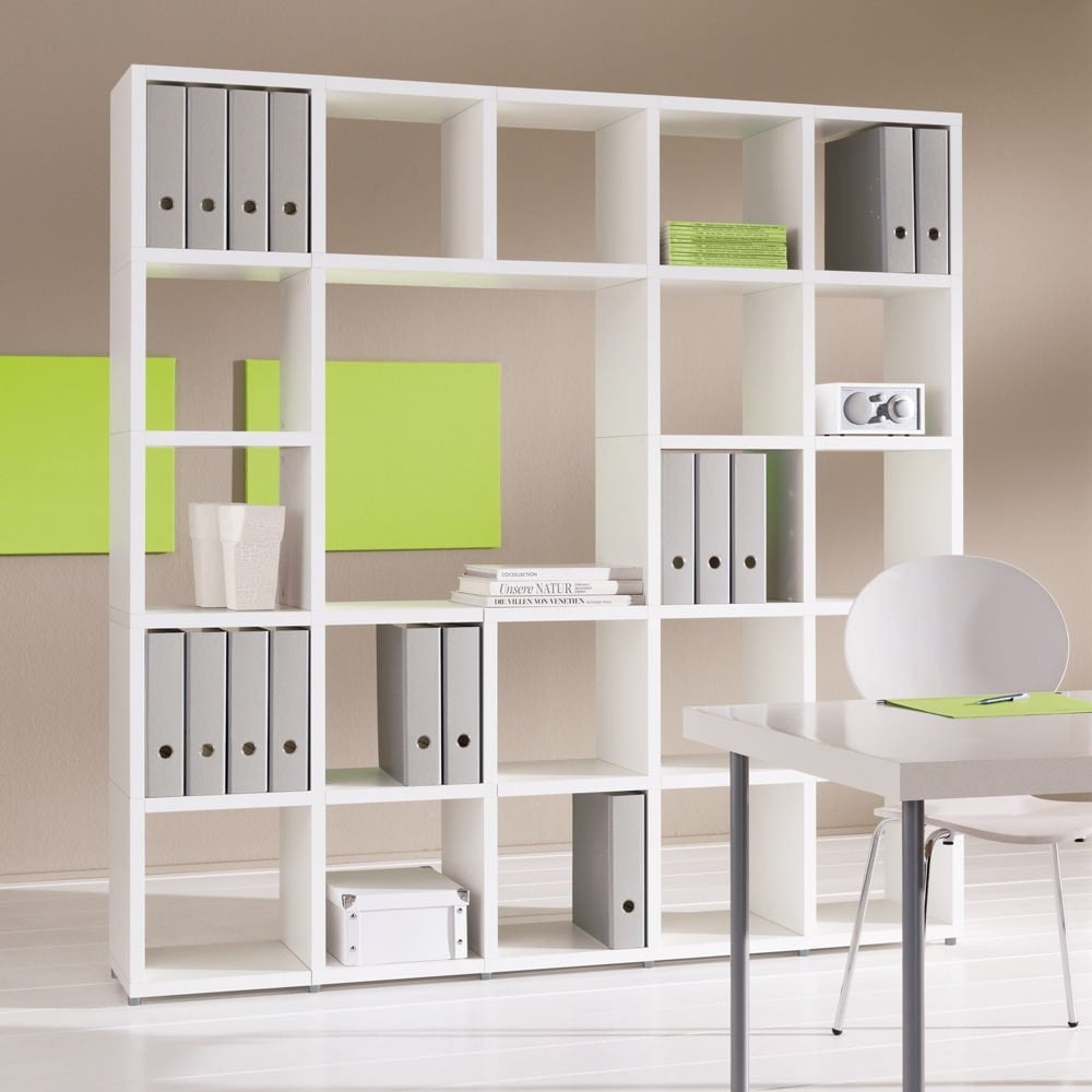 Cube Display & Storage Unit - 5 x 5 (With 2 x 2 Gap)