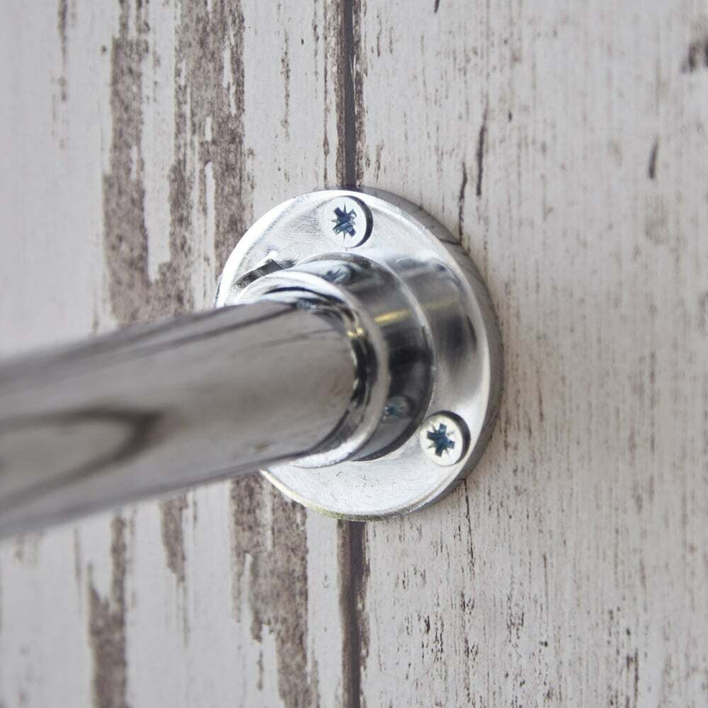 Chrome Socket for 25mm Dia. Chrome Tube Rail