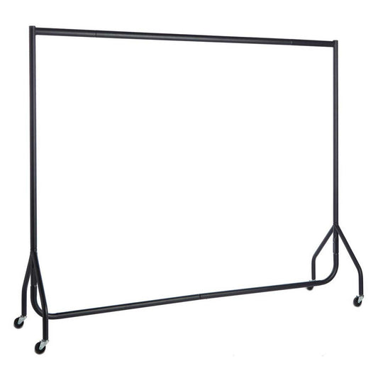 Black Heavy-Duty Clothes Rail available from 2ft to 6ft