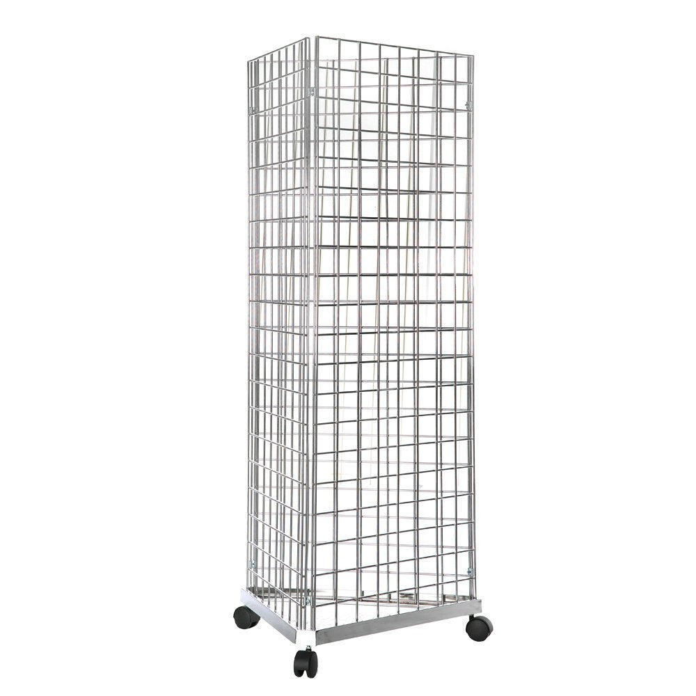 Gridwall Three-Way Display For 610mm Wide Panels
