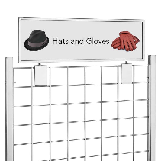 Card Header For Grid Mesh Panels