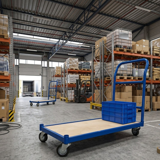 Blue Flatbed Truck - Up To 250Kg UDL
