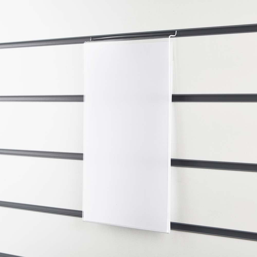 Acrylic Poster Holder for Slatwall - A3 Portrait