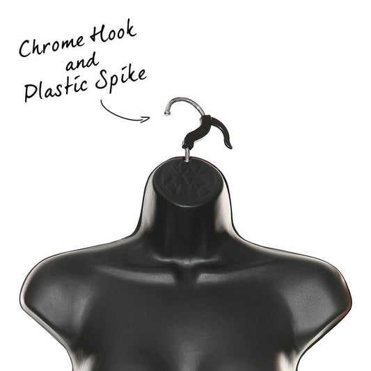 Black Hanging Body Form - Female - H870mm