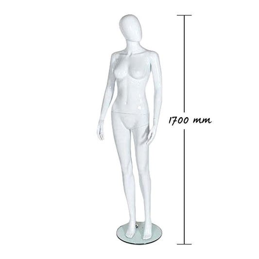 Dash Mannequin 01 - Female - Gloss White
