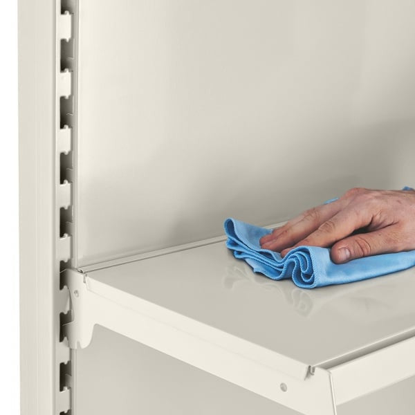 Jura White Shelf for Retail Shelving Units (No Brackets) - Choice of Sizes