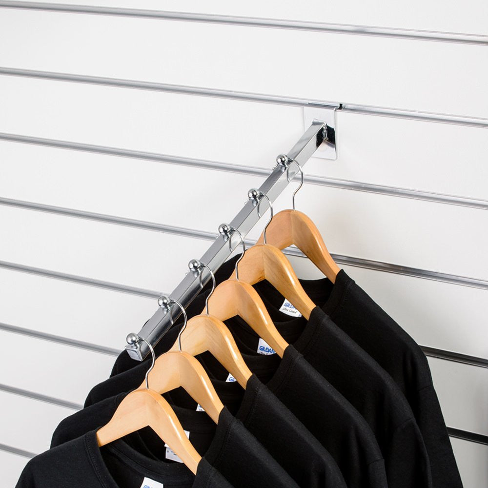 6 Ball Sloping Arm for Slatwall