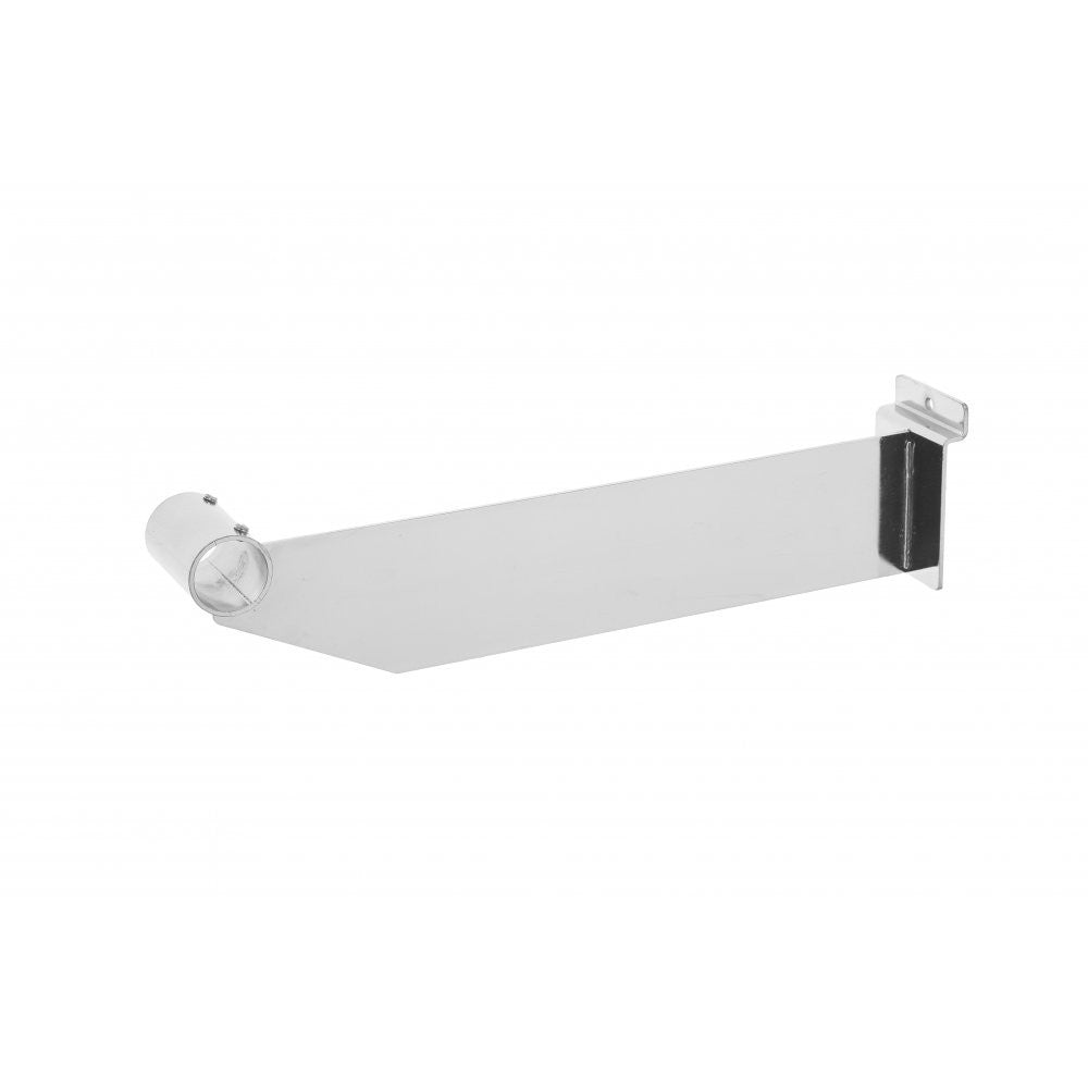 Slatwall Support Arm for 25mm Diameter Tube