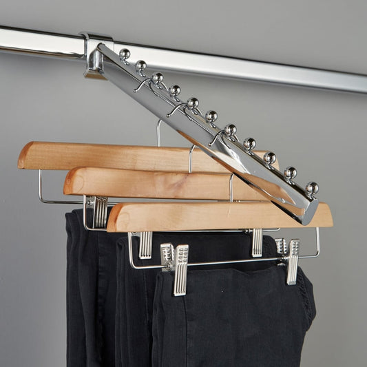 Chrome 11 Ball Sloping Arm for Back Bars