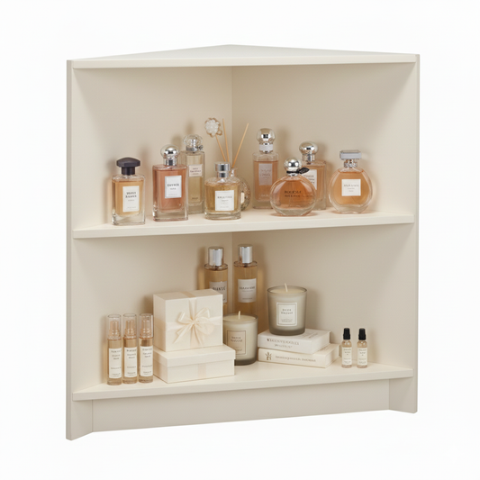 Open Corner Unit with 1 Shelf - Aura Range