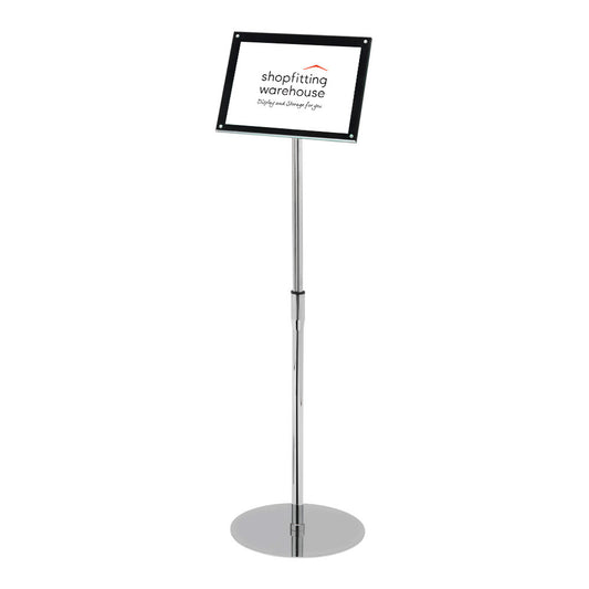 Adjustable Floor-Standing Sign Holder - A3