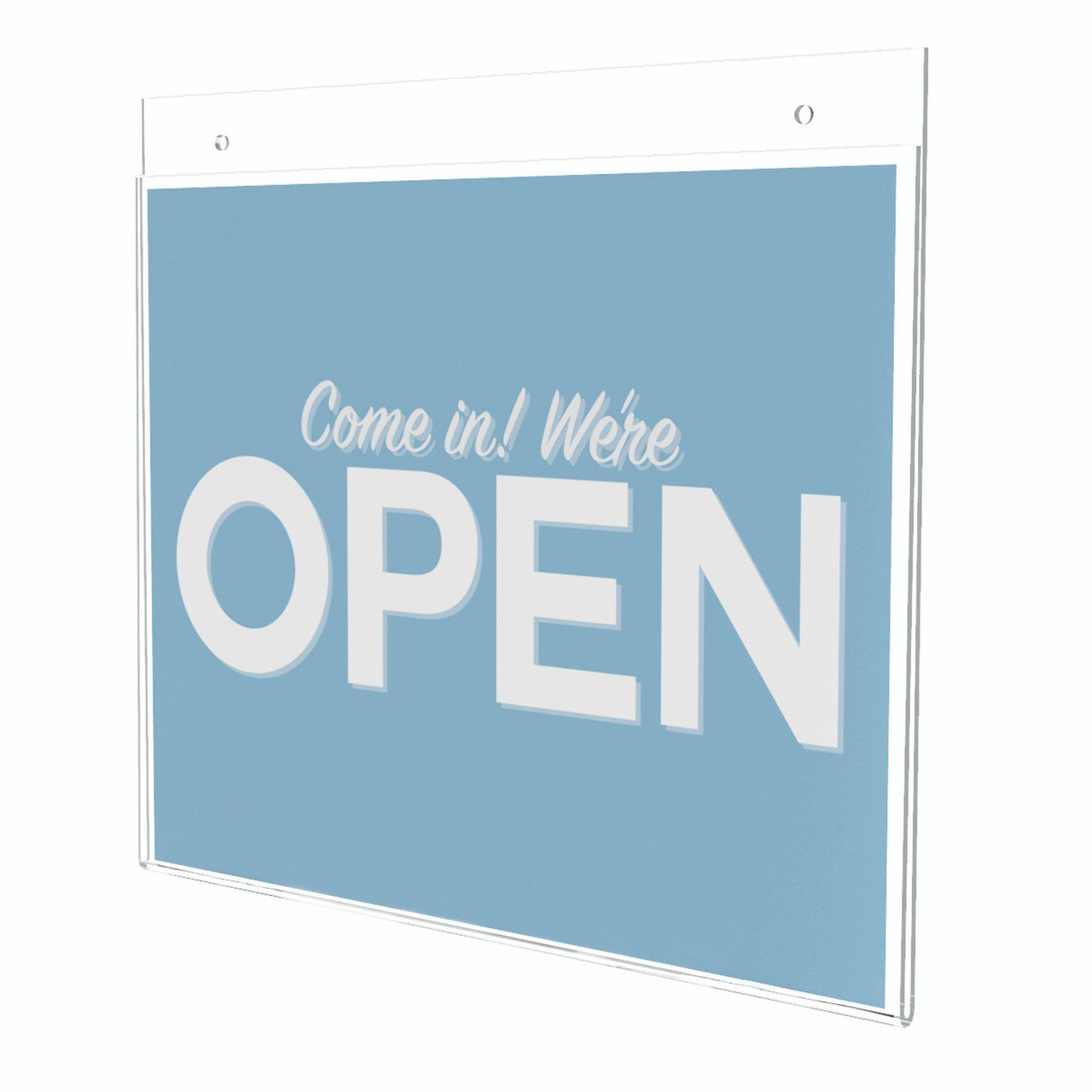 Wall Mounted Poster Holder - A4, Landscape