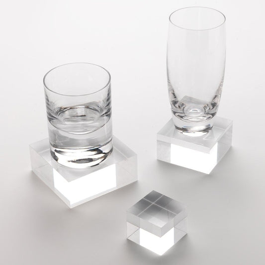 Medium Acrylic Solid Display Block - H40 x W75 x D75mm