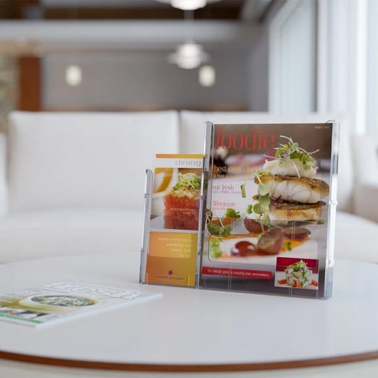 Clear Lit-Loc Literature Holder