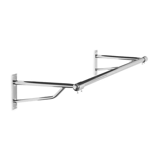 600mm Heavy Duty Wall-Mounted Hanging Clothes Rail with 2 Support Arms