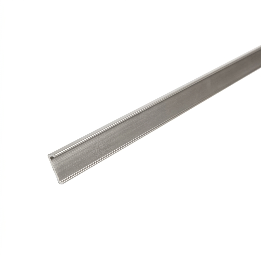 Pair of Pewter End Cap for Slatwall Panels 1.2m
