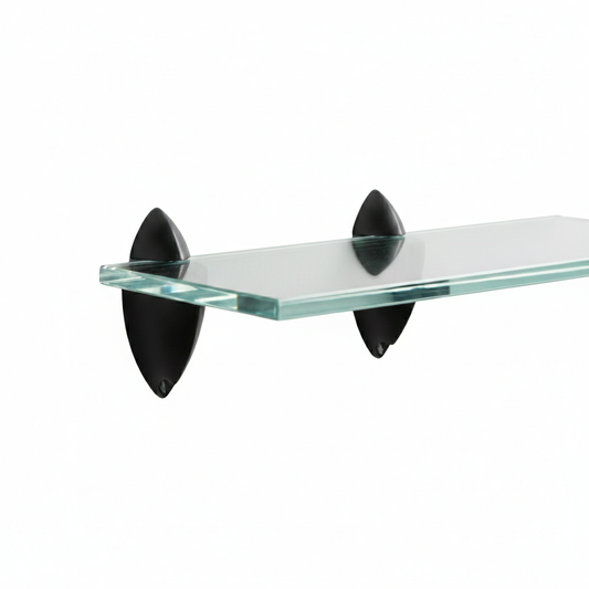 Pair of Black Wall-fix Clips