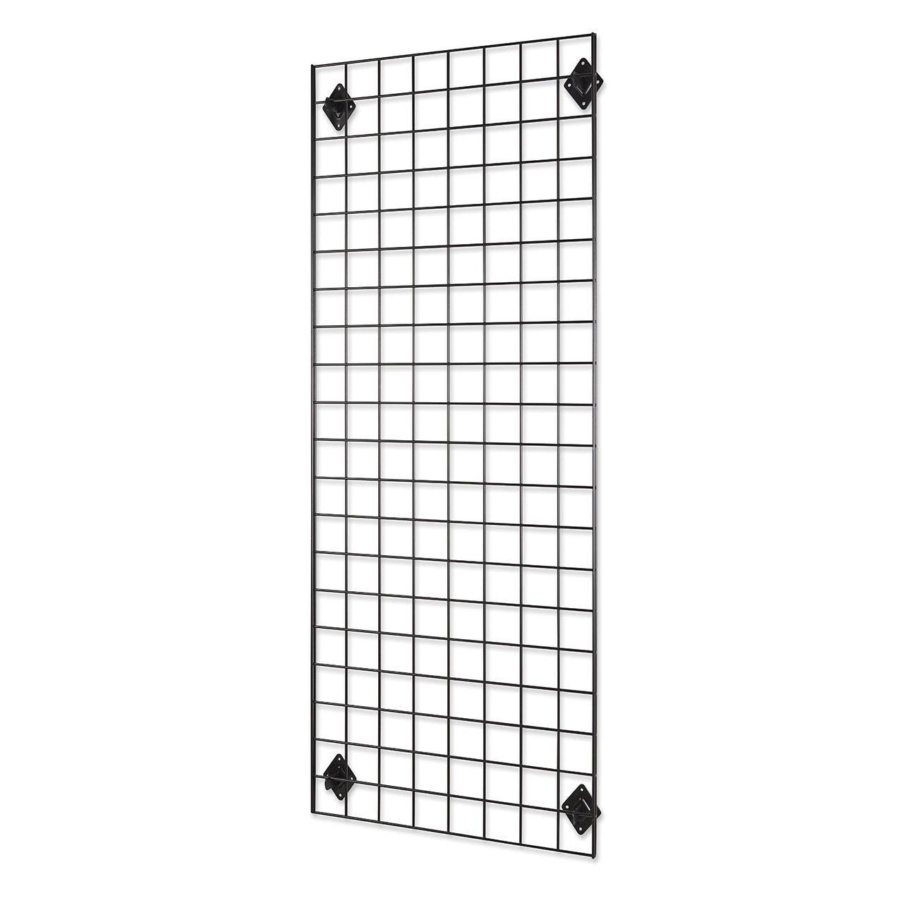 3 x Black 5ft Grid Mesh Panels With Joining Clips