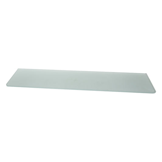 Frosted Rectangle Glass Shelf - 8mm Thickness