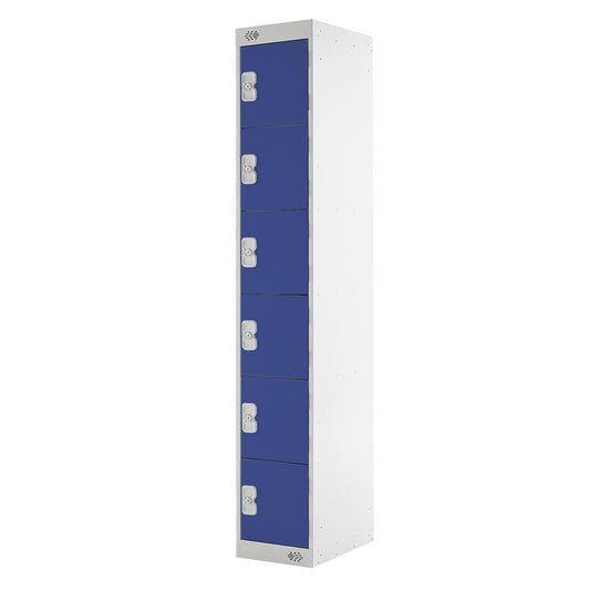 Blue 6 Door Steel Locker