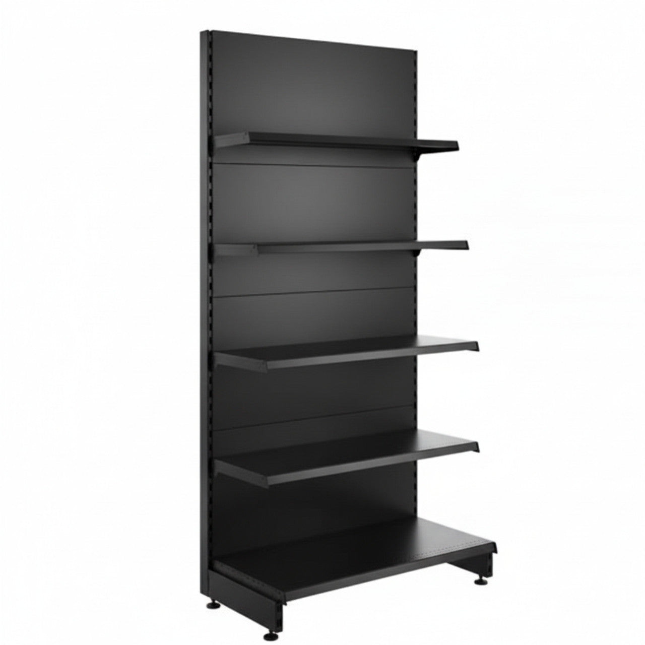 Black Upright for Retail Shelving Units - D60mm