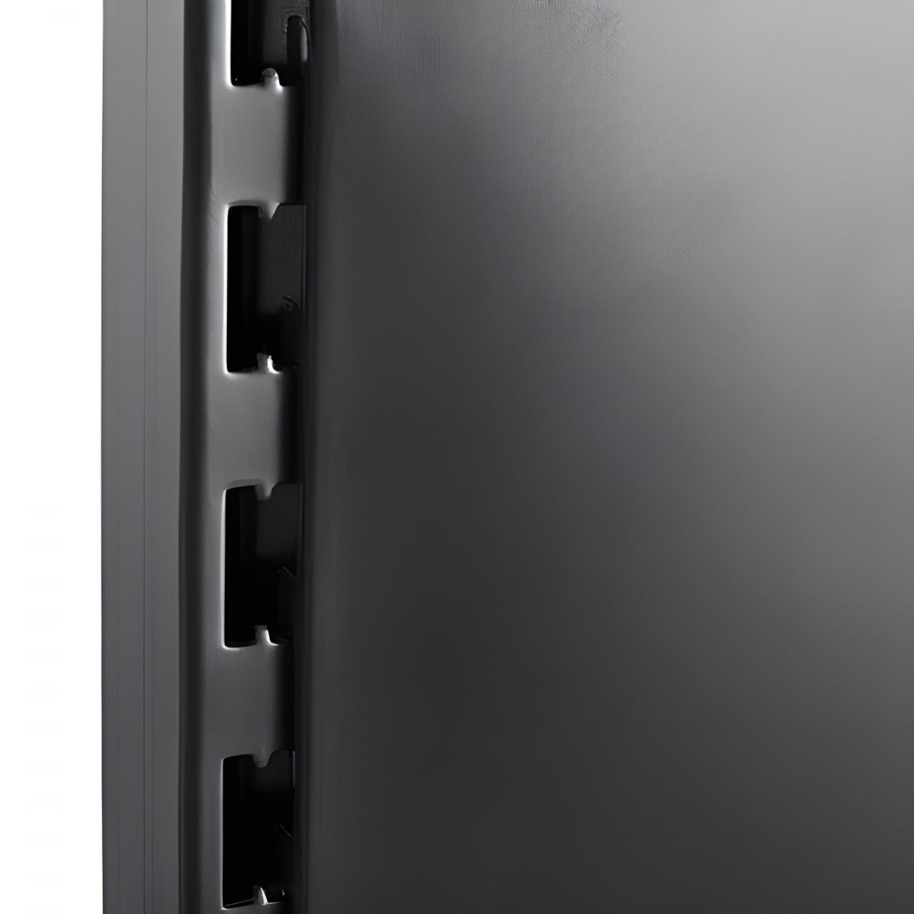 Black Upright for Retail Shelving Units - D60mm