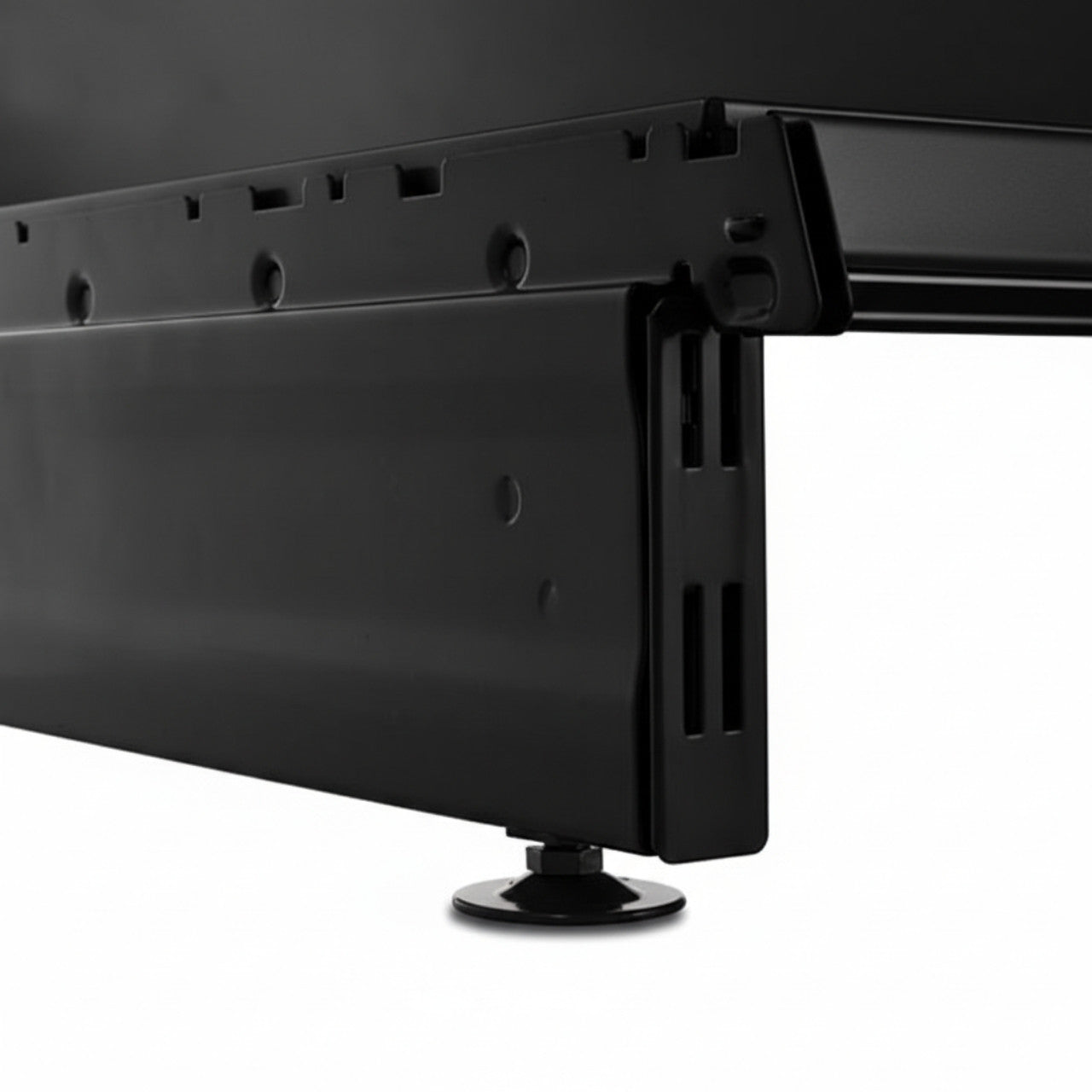 Black Base Leg for Retail Shelving Units - H160mm