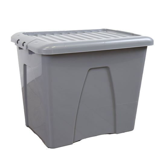 5 x 75L Grey Upcycled Storage Box