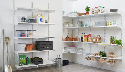 Choosing Wall-Mounted Shelving: Twin Slot vs Flexx