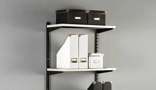 Create Stunning Colour Combos with Twin Slot Shelving