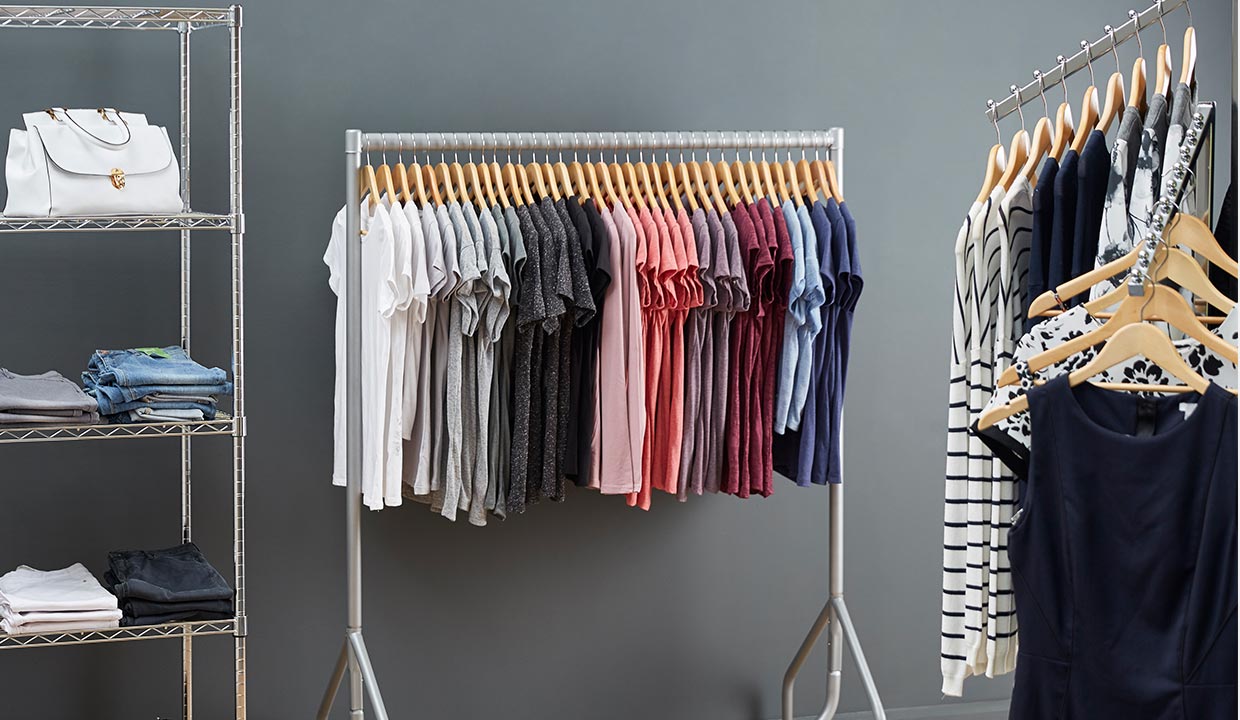Chrome Wire Garment Racks for Fabulous Space-Saving Retail Displays ...
