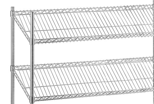 Slanted Shelving
