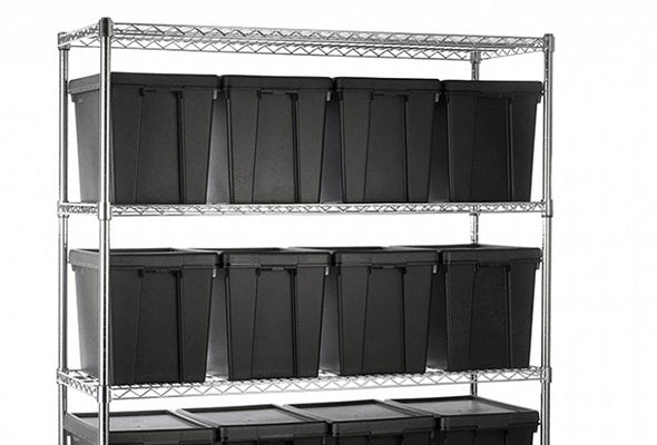 Chrome Shelving & Boxes