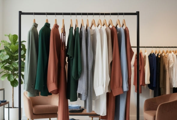 Black Clothes Rails