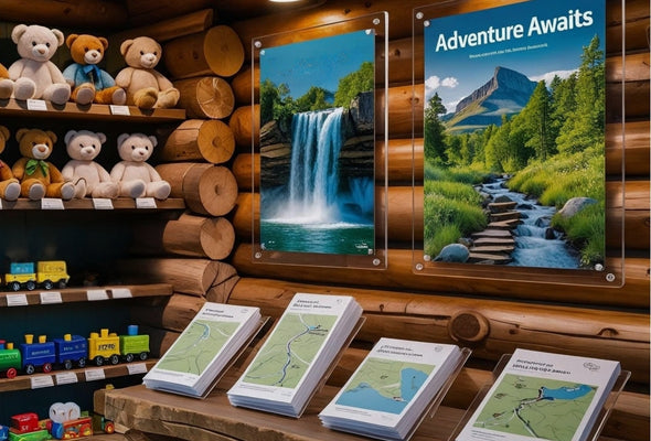 Wall Mounted Poster Holders