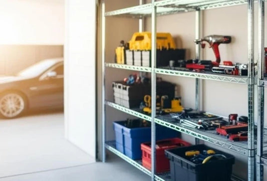 Wire Garage Shelving