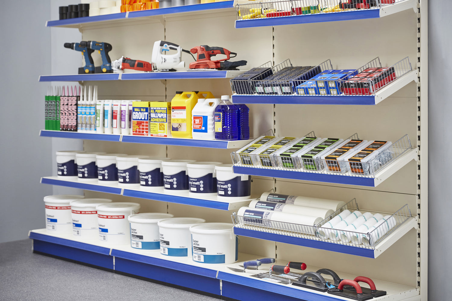 Supermarket Shelves