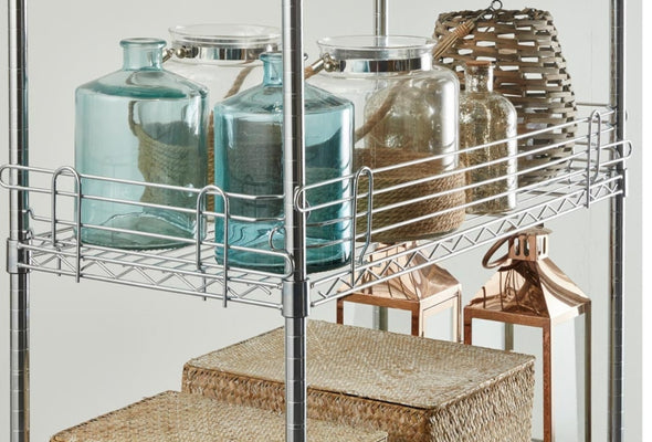 Chrome Wire Shelving Components & Accessories