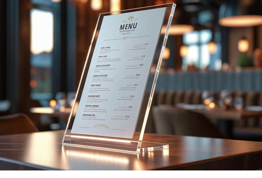 Freestanding Menu & Sign Holders