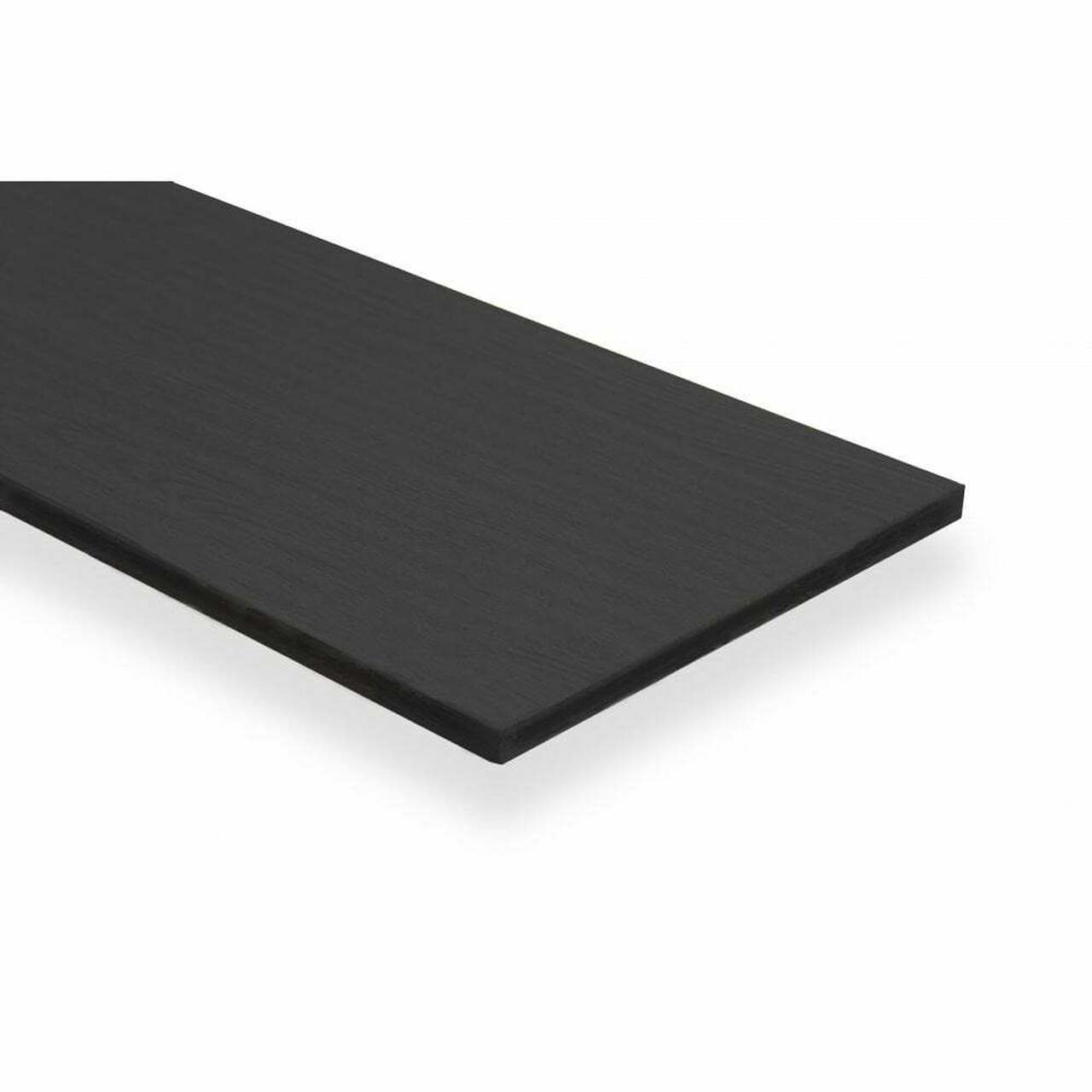 Black Wooden Shelf Board - D300mm - 18mm Thick
