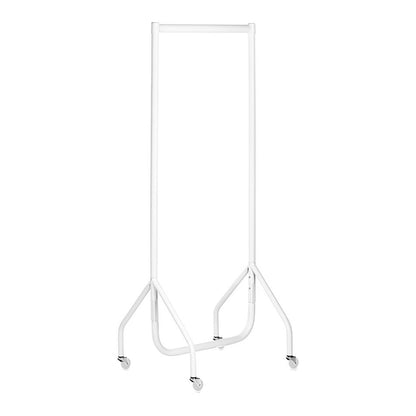 Gloss White Heavy-Duty Clothes Rail