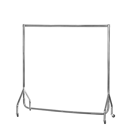Chrome Heavy-Duty Clothes Rail
