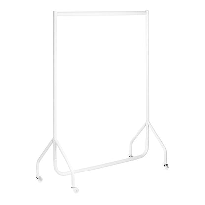 Gloss White Heavy-Duty Clothes Rail