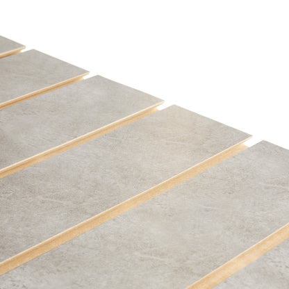 Concrete Slatwall Panel - 100mm Centres - 18mm MDF