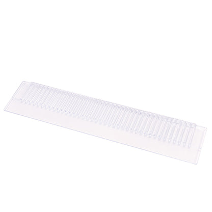 Plastic Toothed Shelf Dividers for Retail Shelving Units - H75mm