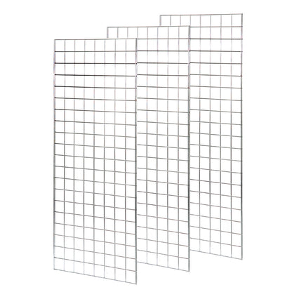 Chrome 5ft Grid Mesh Panel