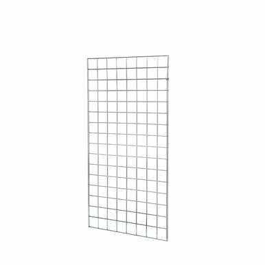 Chrome 4ft Grid Mesh Panel