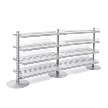 Double Sided In-Queue Merchandising Bay and Shelves -W1000mm each bay